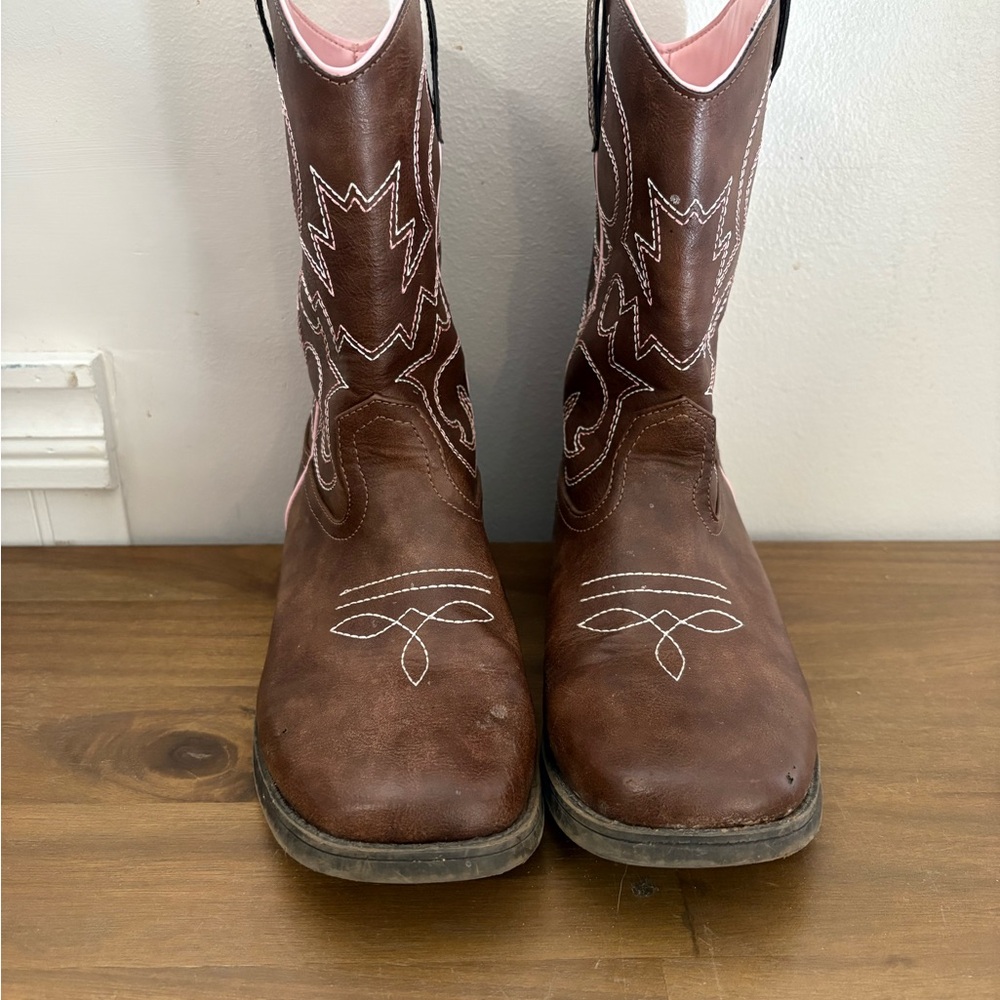 Brown Western Cowboy Boots